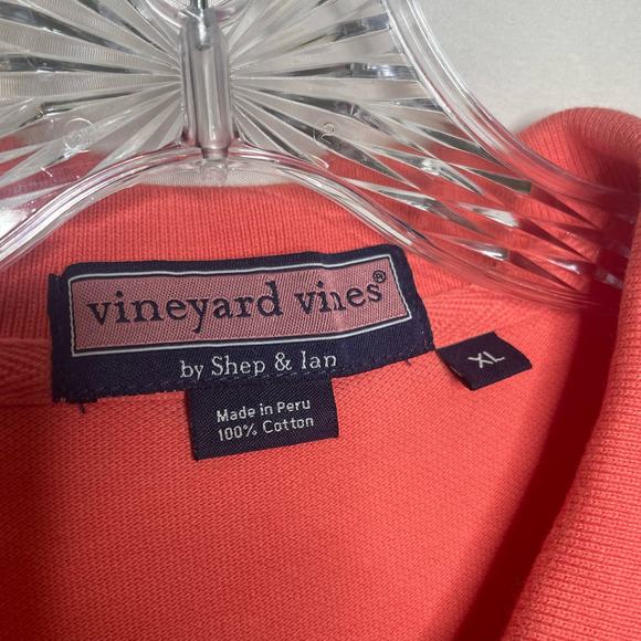 Vineyard Vines Peach Polo Size XL - Picture 3 of 5